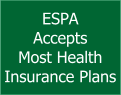 ESPA Accepts Most Health Insurance Plans